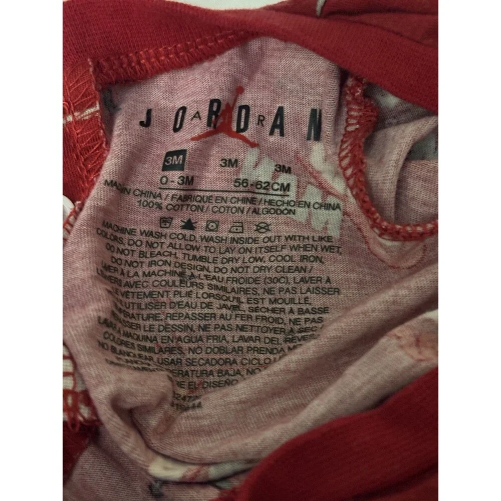 Nike Air Jordan Jumpman‎ baby boy romper 0-3 Months